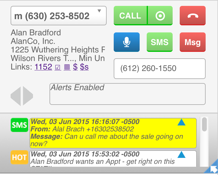 free sms alert website monitor